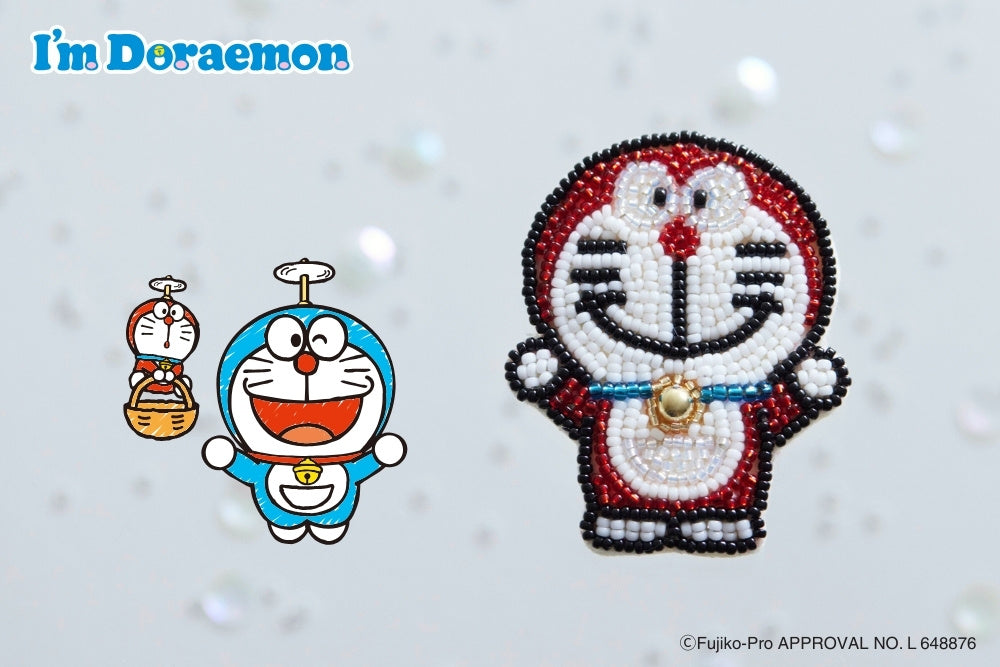 I’m Doraemon　ひみつ道具のビーズブローチキット〈ミニドラえもん〉