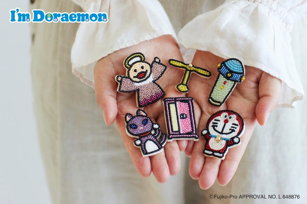 CRAFTING | I'm Doraemon ひみつ道具のビーズブローチキット 