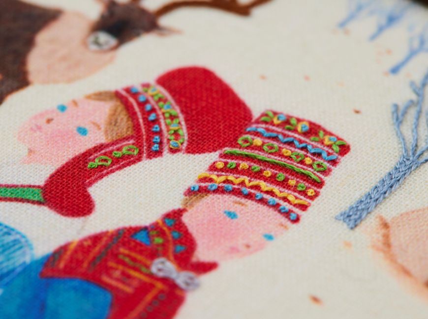 
                  
                    民族衣装の刺繍フレーム「ノルウェー・サーミ」
                  
                