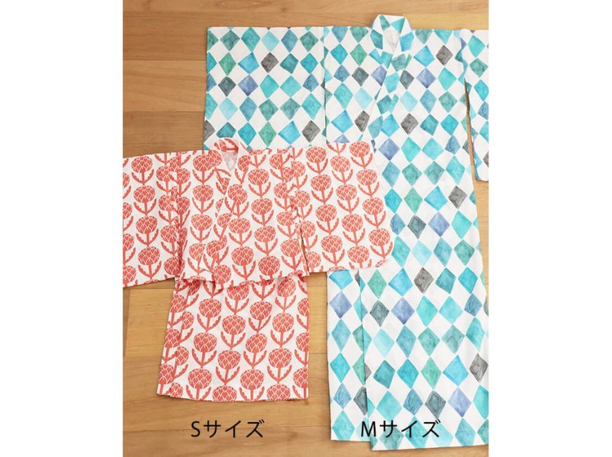 
                  
                    パターンファブリック　こども浴衣（rainyday）Sサイズ（90～100cm）
                  
                