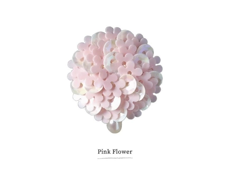 
                  
                    スパンコールサークルピアスキット [フラワー] （Pink Flower）
                  
                