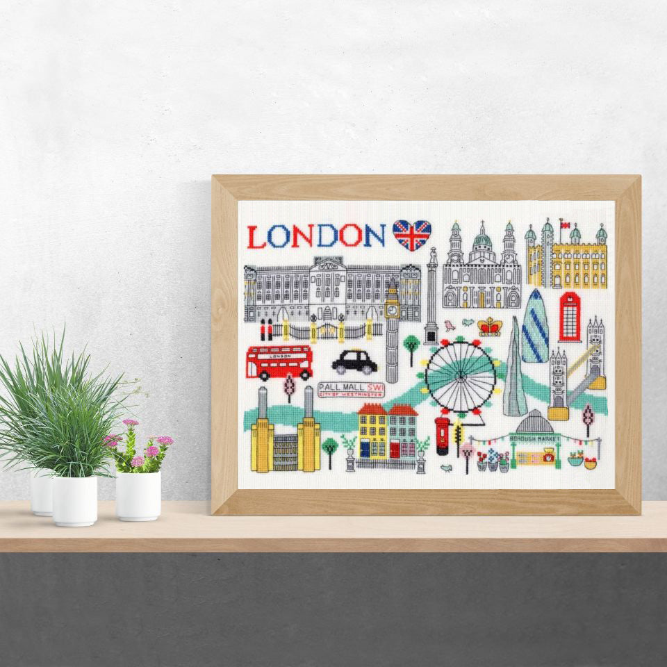 クロスステッチキット「Love London」