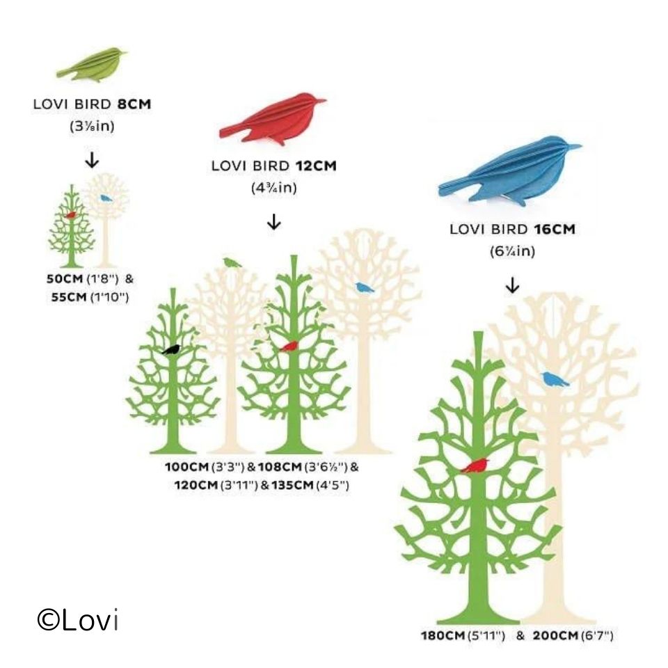 
                  
                    lovi（ロヴィ）バード 8cm / ナチュラル
                  
                