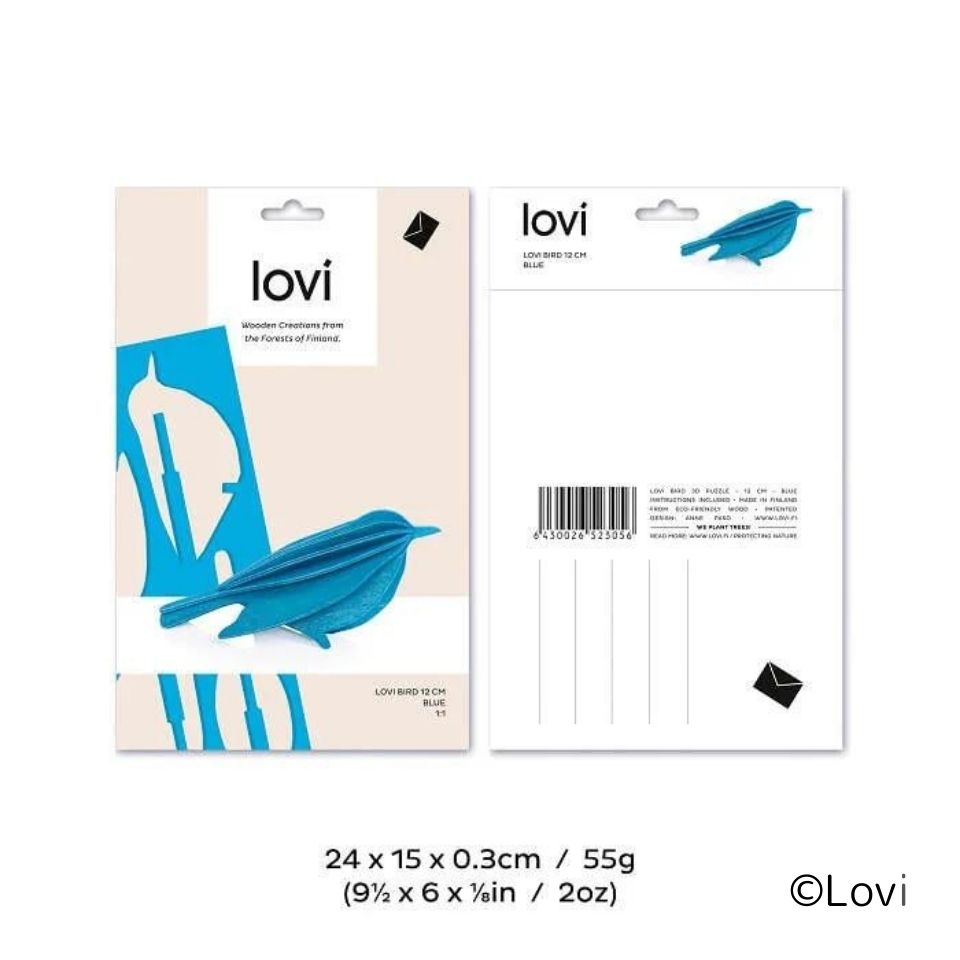 
                  
                    lovi（ロヴィ）バード 12cm / ブルー
                  
                