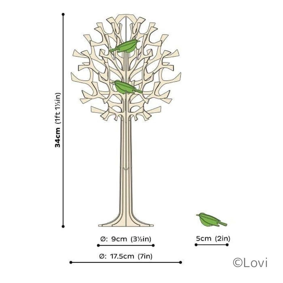 
                  
                    lovi（ロヴィ）ツリー 34cm (ミニバード 3個付き)
                  
                
