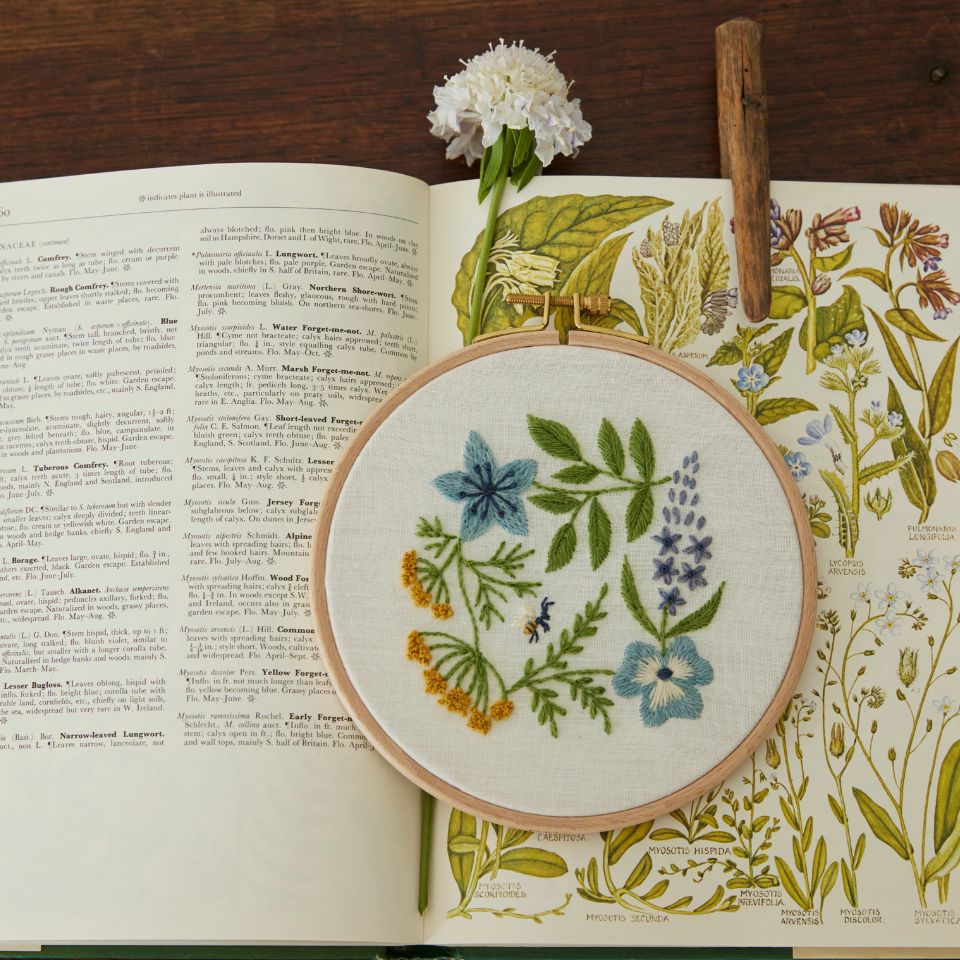 CRAFTING | マカベアリスさんのウール刺繍〈Breath of joy ー