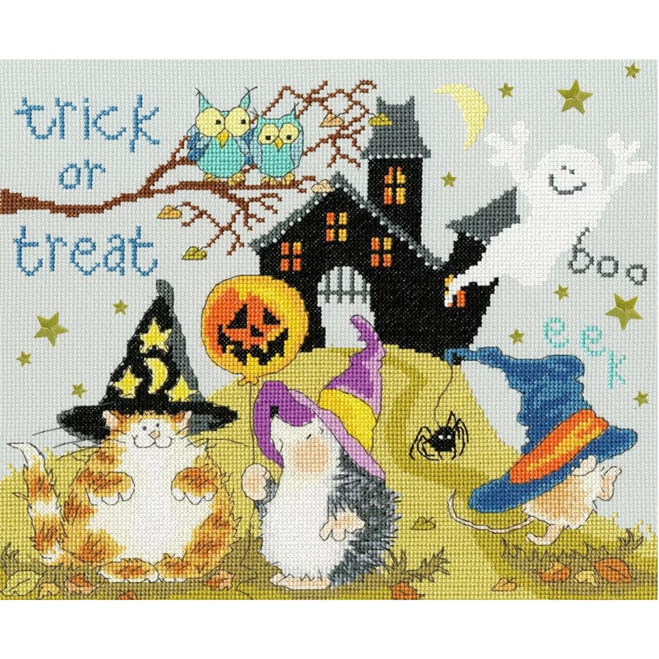 
                  
                    クロスステッチキット「Trick Or Treat」
                  
                