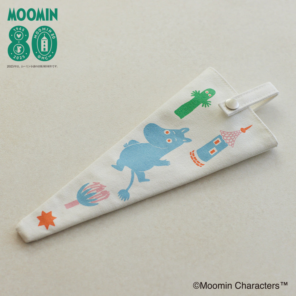 ムーミン　裁断ばさみケース（MOOMIN80周年記念デザイン）