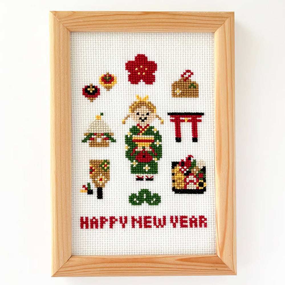 CRAFTING | クロスステッチキット「HAPPY NEW YEAR」