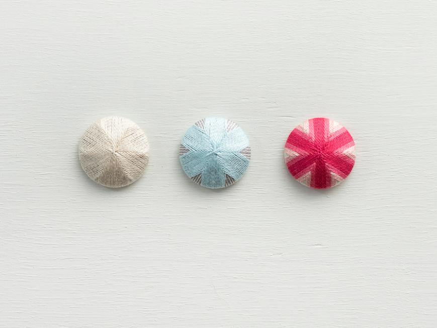 糸ボタンの本 Thread Wrapped Buttons(*´꒳`*)スレッドラップボタン