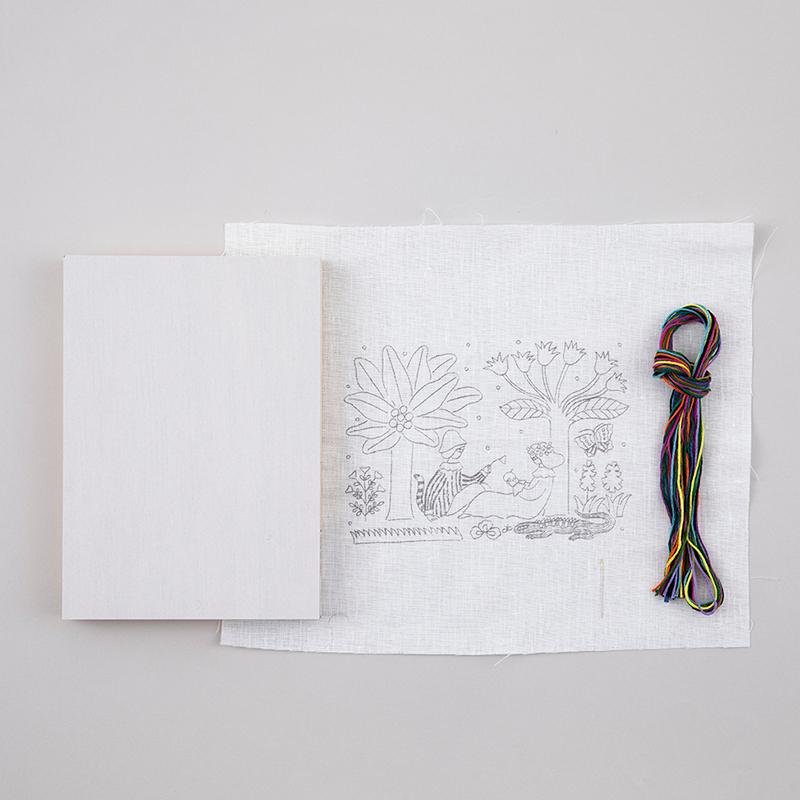
                  
                    糸と針で描くイラスト刺しゅう〈ランデブー〉
                  
                