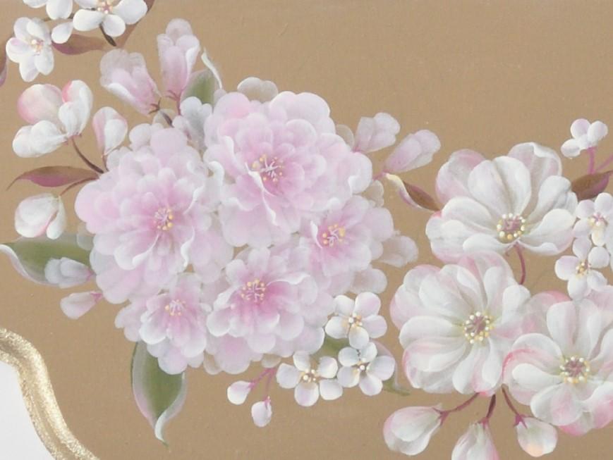 
                  
                    沖 昭子の「Sakura Bloom　ウエルカムボード」を描く
                  
                