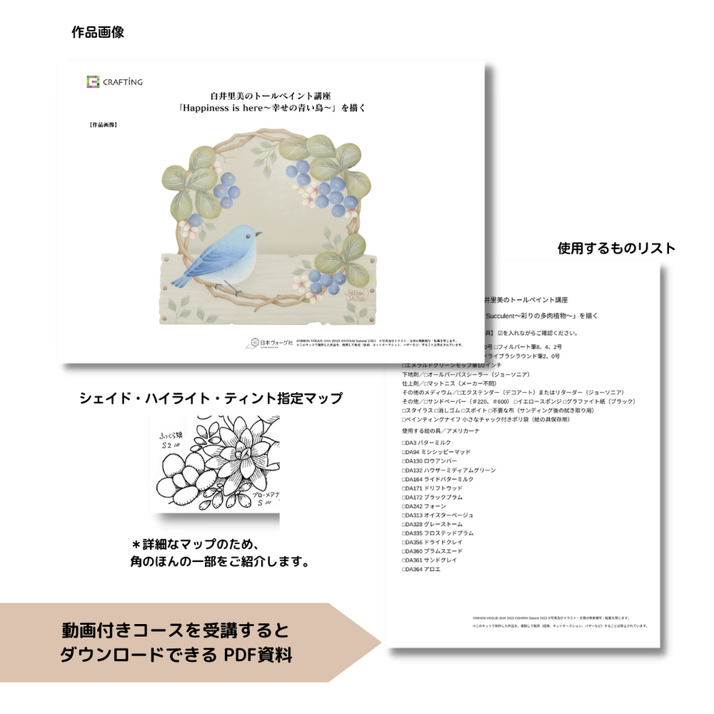 トールペイント 用白木 ジョーソニア鳥籠対応①材料 - その他